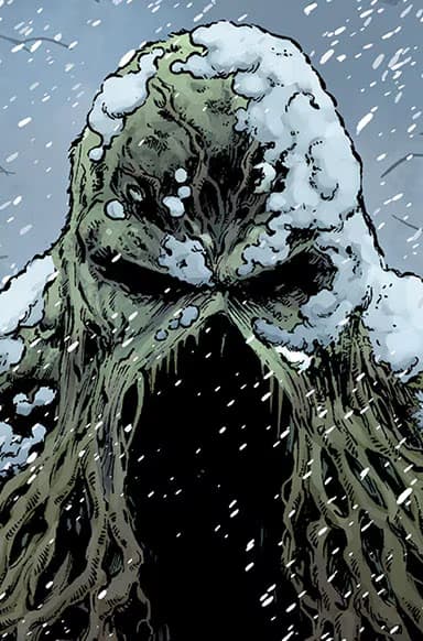Swamp Thing comic artwork