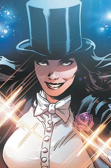 Zatanna comic artwork