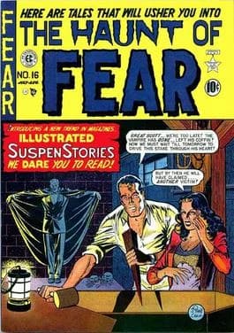 The Haunt of Fear #16 cover (1950)