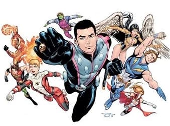 Legion of Super-Heroes comic artwork