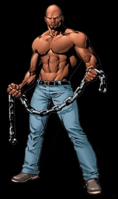 Luke Cage comic artwork