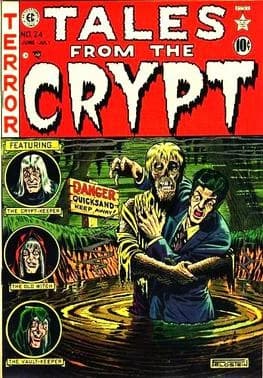 Tales from the Crypt #24 cover (1951)