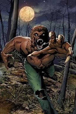 Werewolf by Night (Jack Russell) comic artwork