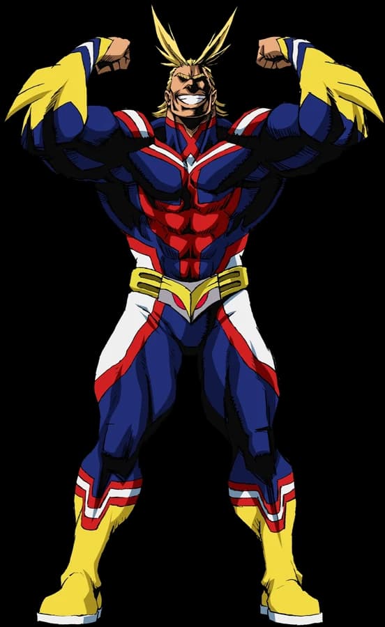 All Might character artwork