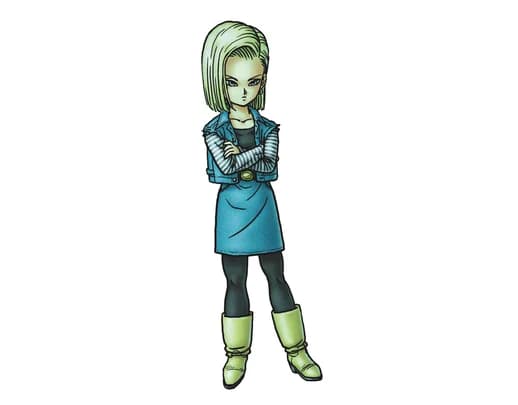 Android 18 official Dragon Ball artwork