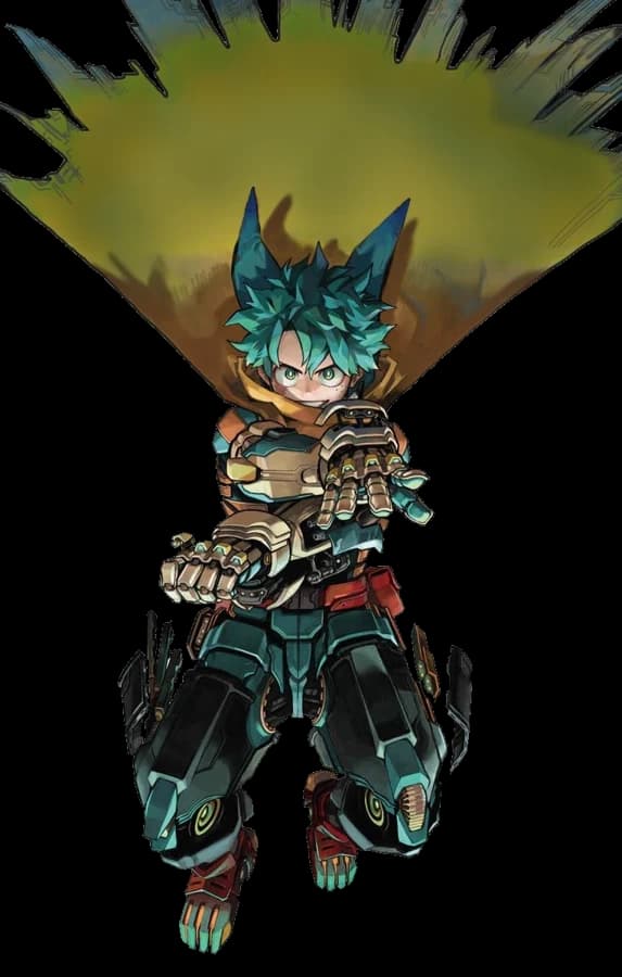 Izuku Midoriya character artwork