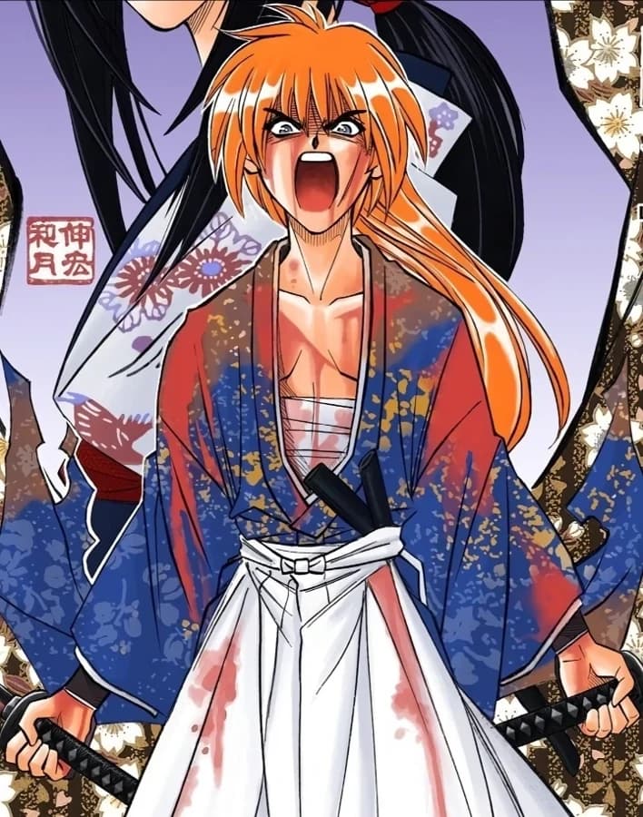 Kenshin Himura character artwork