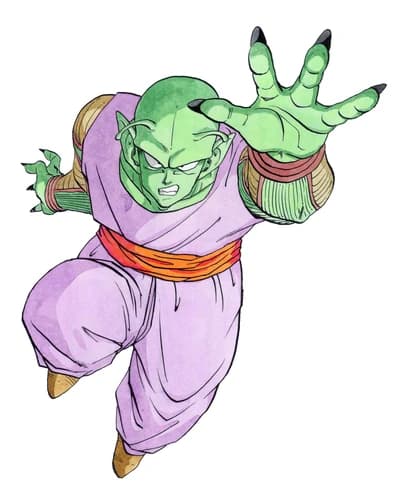 Piccolo official Dragon Ball character artwork by Akira Toriyama