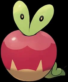 Applin official Pokédex artwork