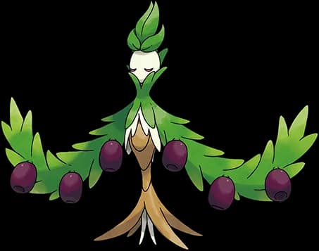 Arboliva official Pokédex artwork