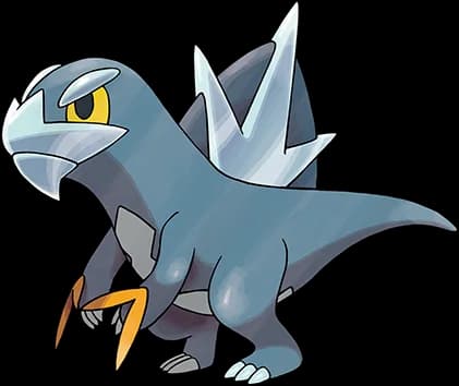 Arctibax official Pokédex artwork