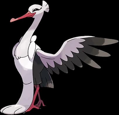 Bombirdier official Pokédex artwork