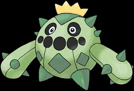 Cacnea official Pokédex artwork