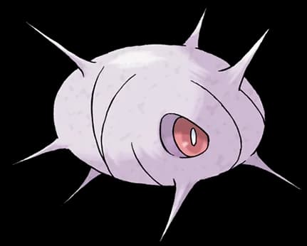 Cascoon official Pokédex artwork