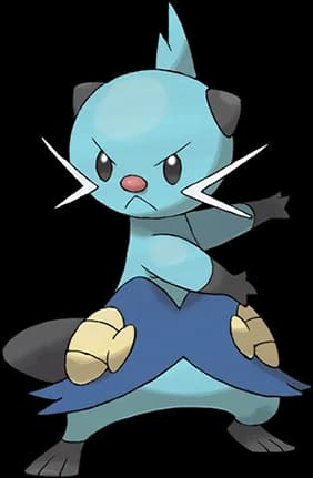 Dewott official Pokédex artwork
