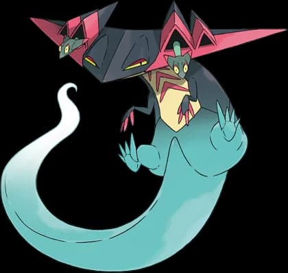 Dragapult official Pokédex artwork