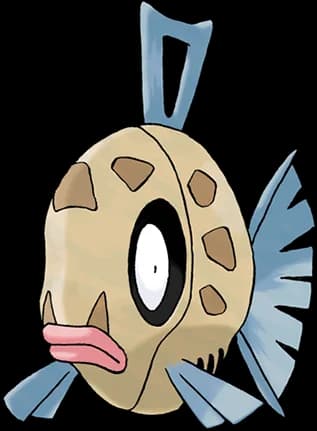 Feebas official Pokédex artwork