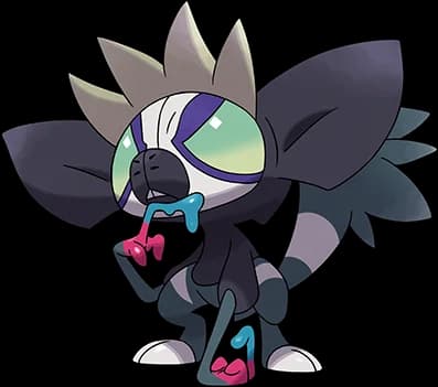 Grafaiai official Pokédex artwork