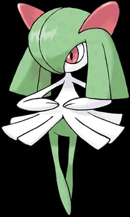 Kirlia official Pokédex artwork