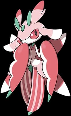 Lurantis official Pokédex artwork