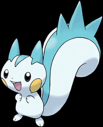 Pachirisu official Pokédex artwork