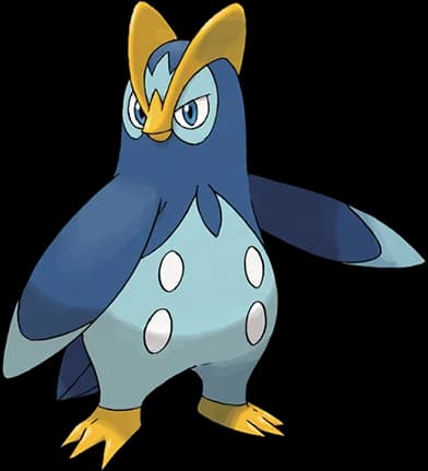 Prinplup official Pokédex artwork