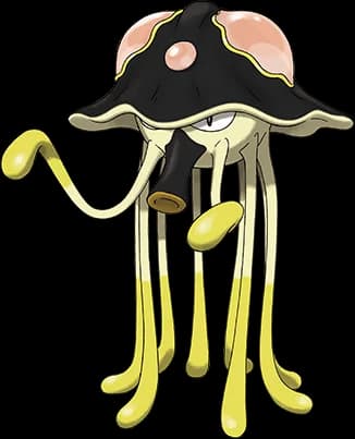 Toedscruel official Pokédex artwork