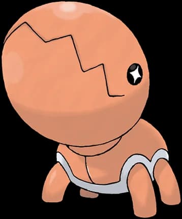 Trapinch official Pokédex artwork