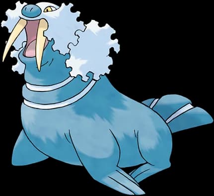 Walrein official Pokédex artwork