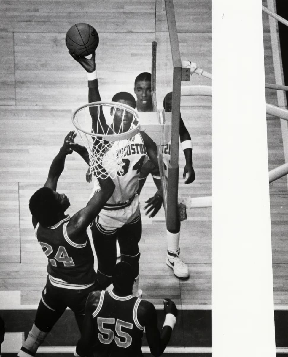 Hakeem Olajuwon at the University of Houston
