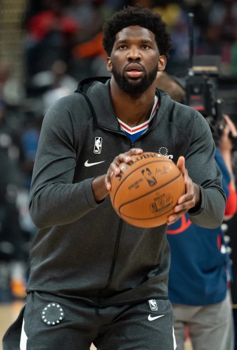 Joel Embiid in 2019