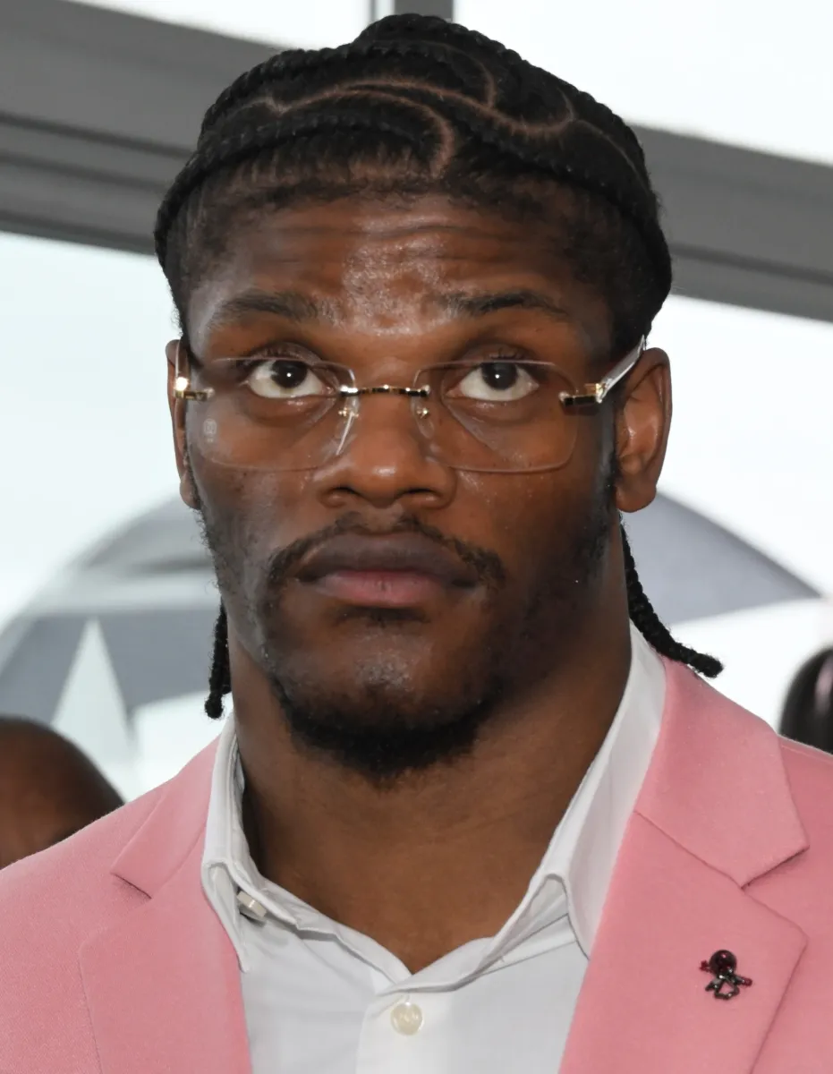 Lamar Jackson at the 2024 Preakness Stakes
