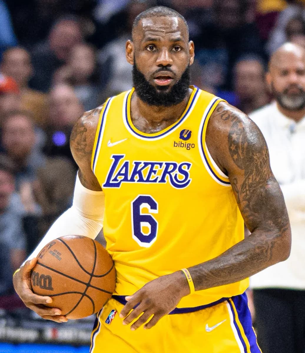 LeBron James in 2022