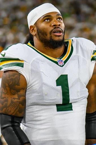 Micah Parsons with the Green Bay Packers in 2025