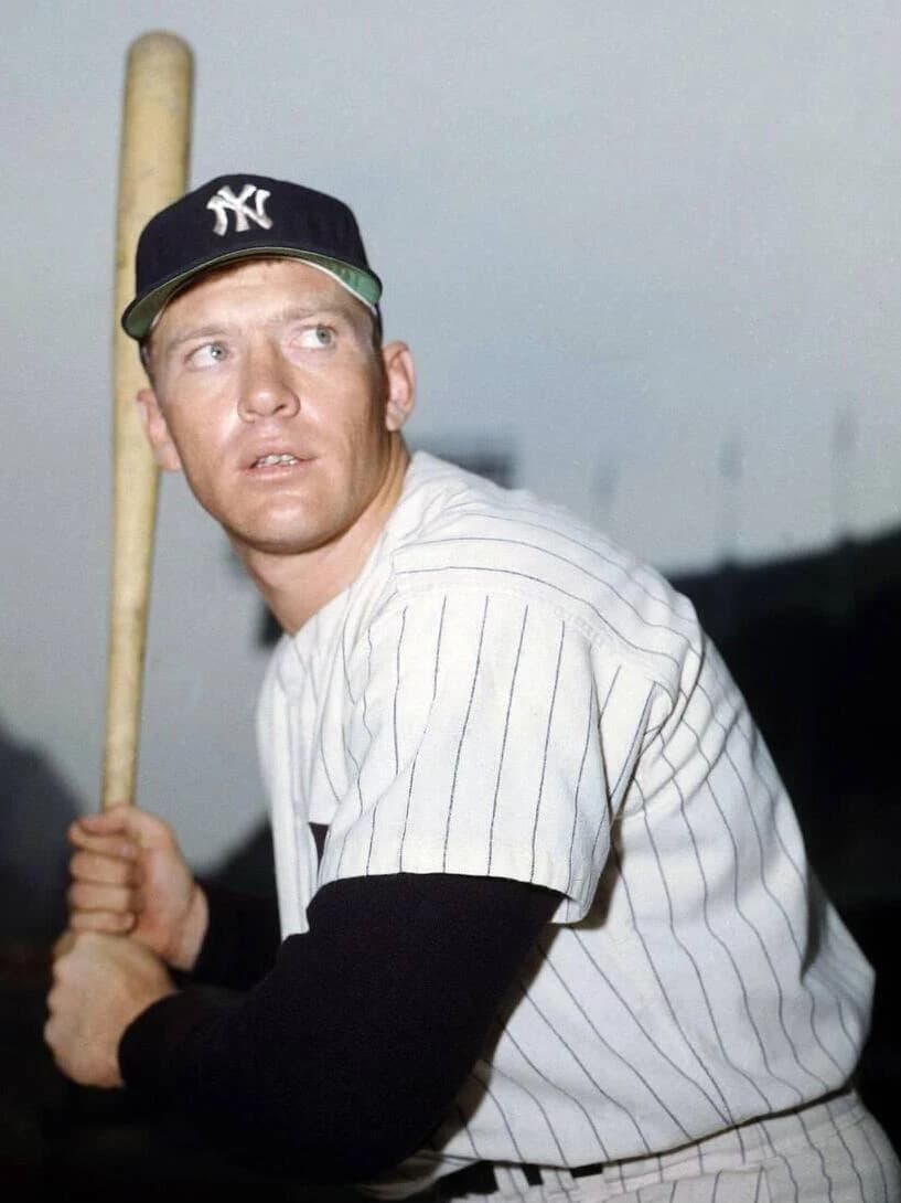 Mickey Mantle in 1957