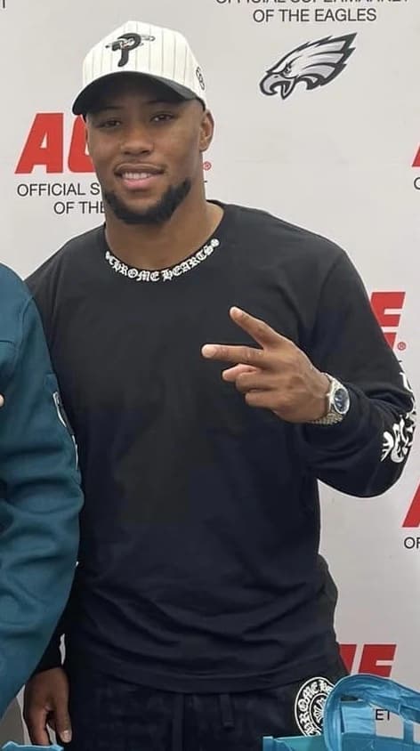 Saquon Barkley in November 2024