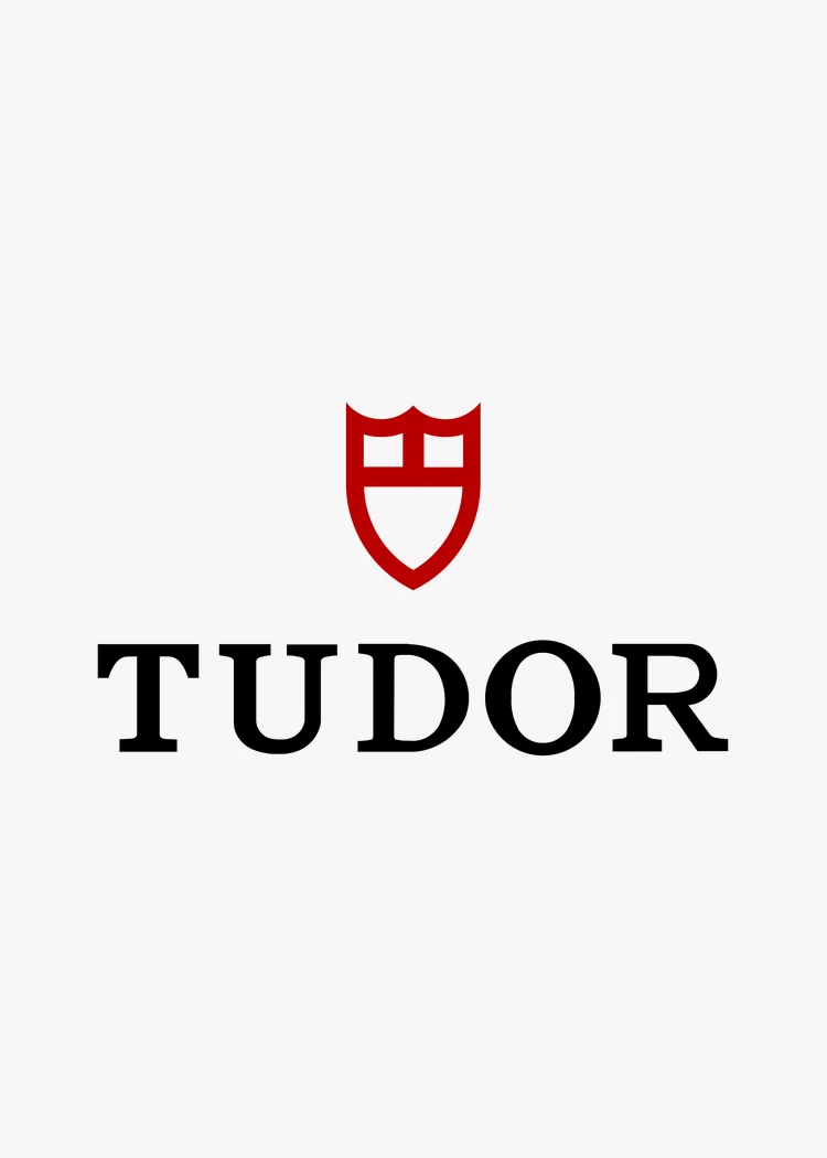 Tudor shield and wordmark
